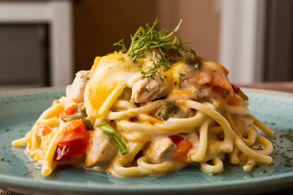 Chicken Pot Pie Pasta