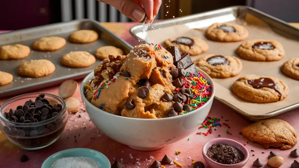 make box mix cookies better