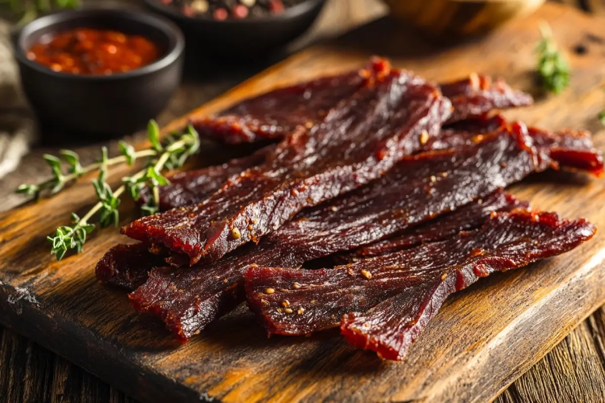 Is beef jerky raw or cooked?