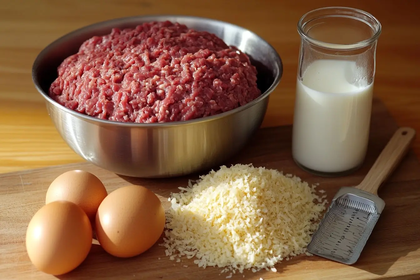 Traditional Meatloaf Ingredients