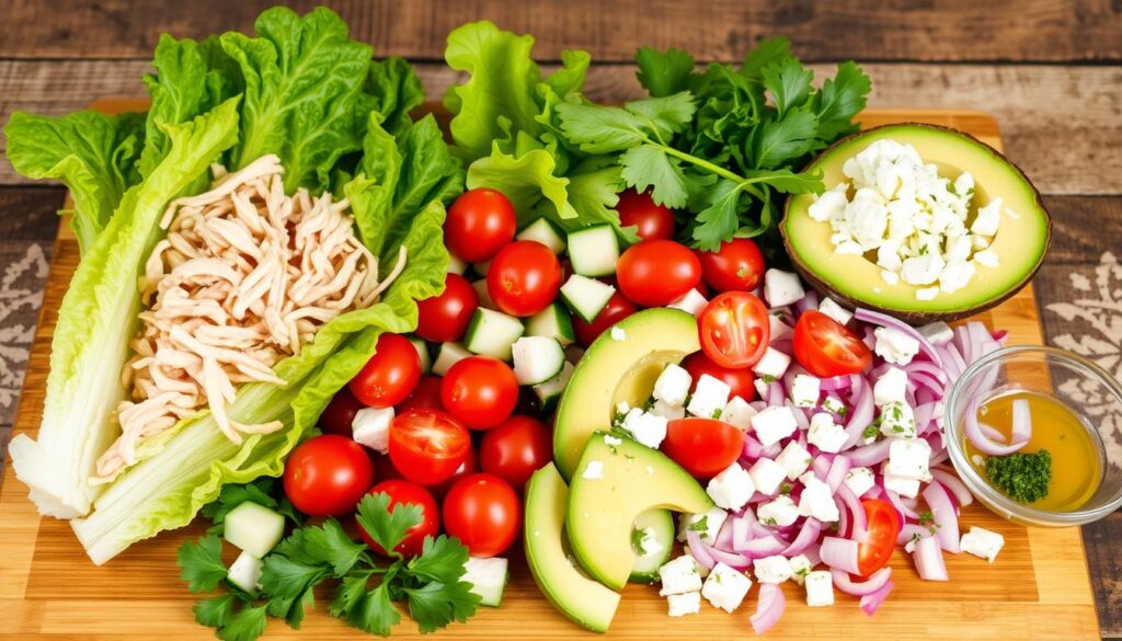 Chicken salad ingredients