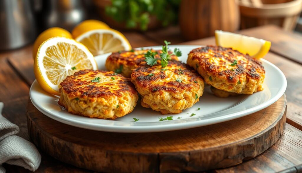 How do you keep salmon patties from falling apart?