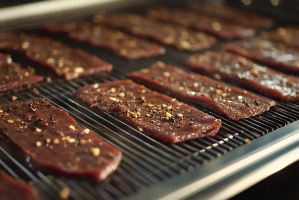 How long does it take to dehydrate beef jerky?