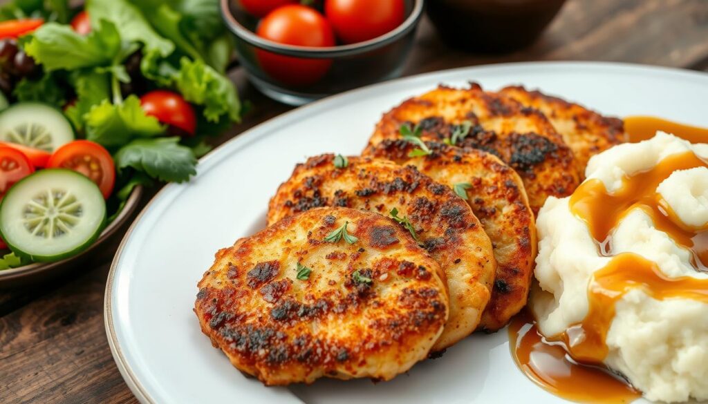 What goes best with chicken cutlets?