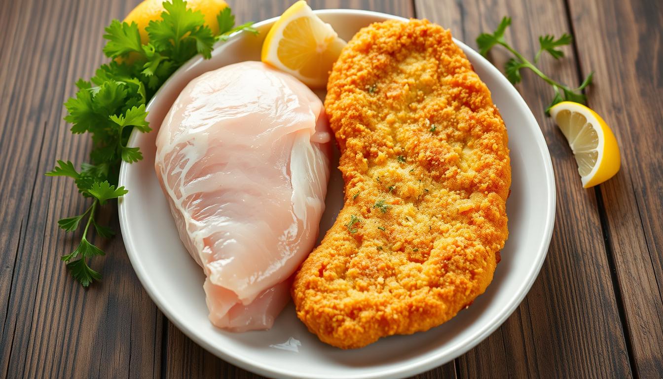 What is the difference between chicken breast and cutlet?