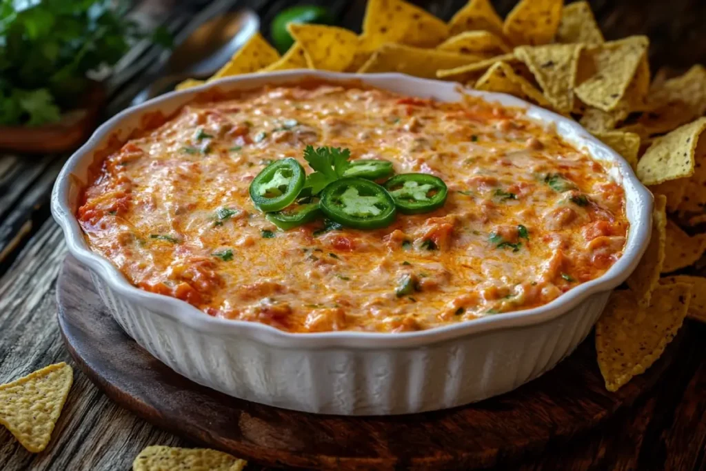 What makes Rotel dip thicker?