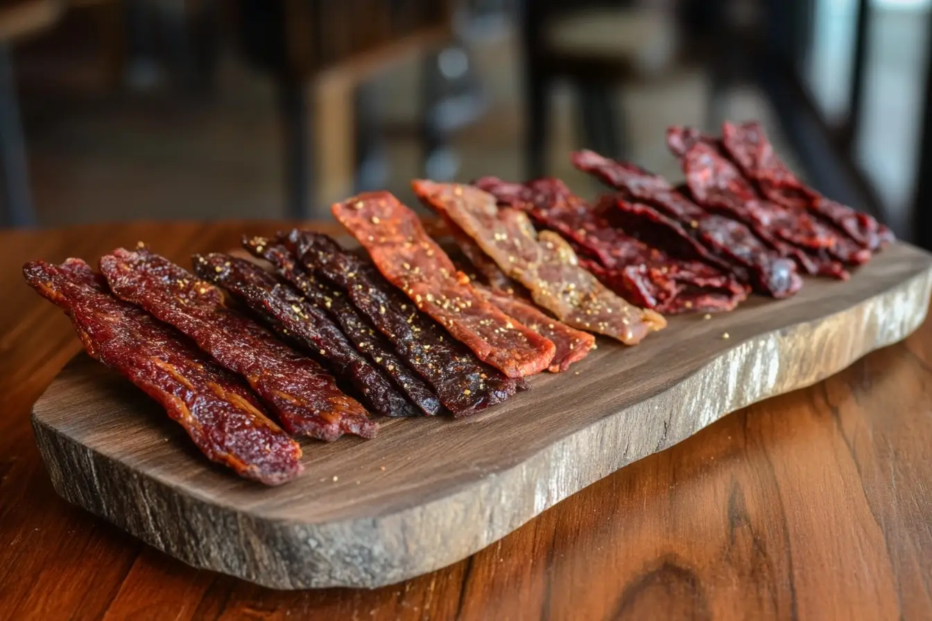 Beef jerky varieties