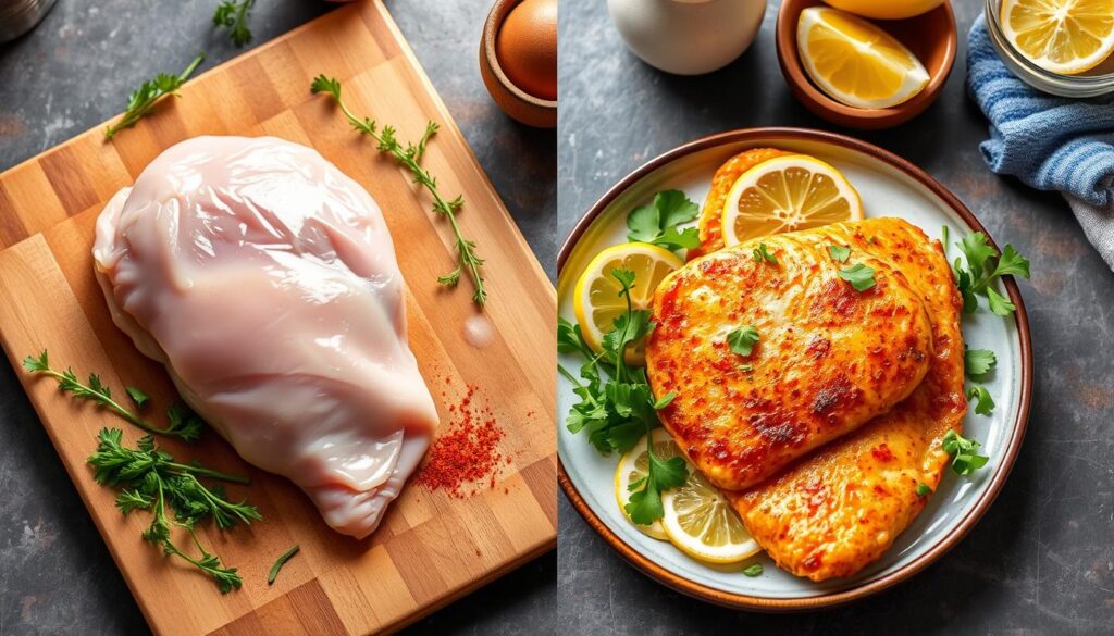 chicken breast vs cutlet