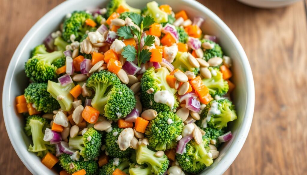 creamy broccoli salad