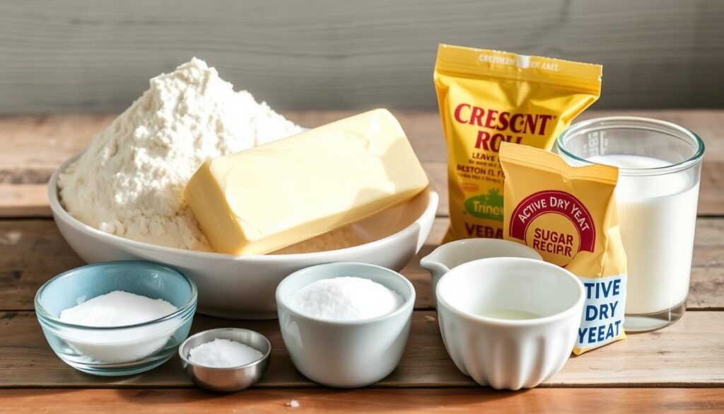 crescent roll dough ingredients