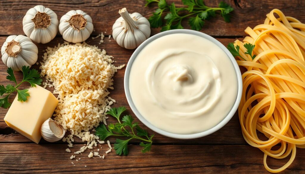 essential alfredo sauce ingredients