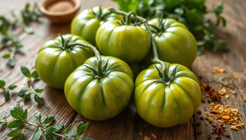 green tomatoes