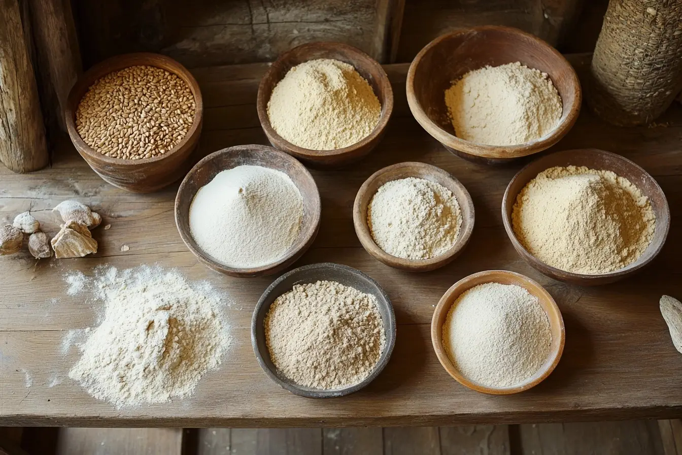 flour in breadmaking