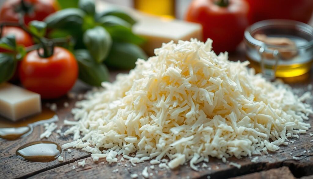 shredded parmesan cheese