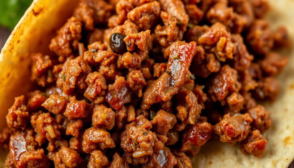 taco meat texture