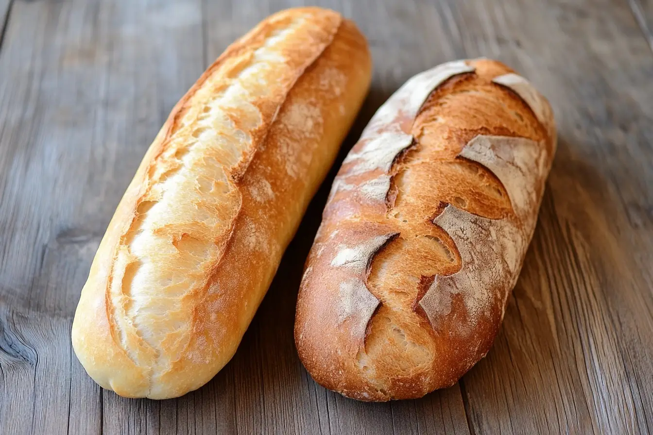 French and Italian bread history