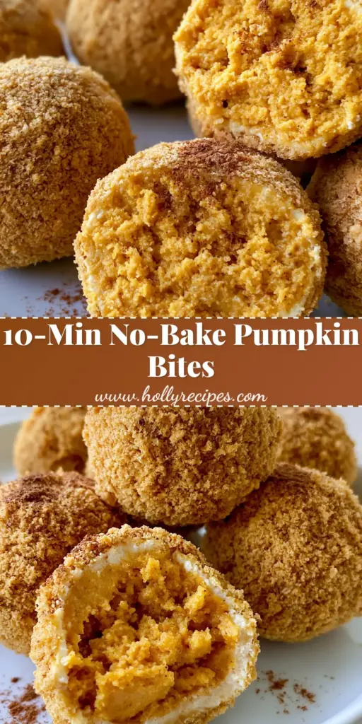 A stack of golden-brown Pumpkin cheesecake balls on a white plate with a light wood background.