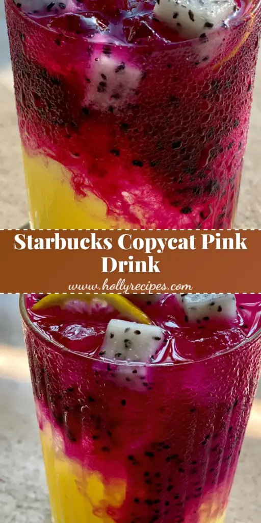 A handheld smartphone photo of layered dragon fruit lemonade in a ribbed glass with vibrant magenta and yellow layers and square ice cubes.
